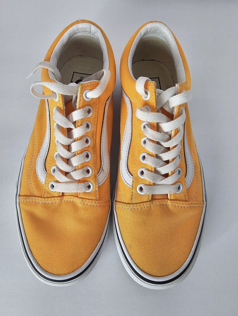 Vans Old Skool Low Top Sneakers Orange Canvas
